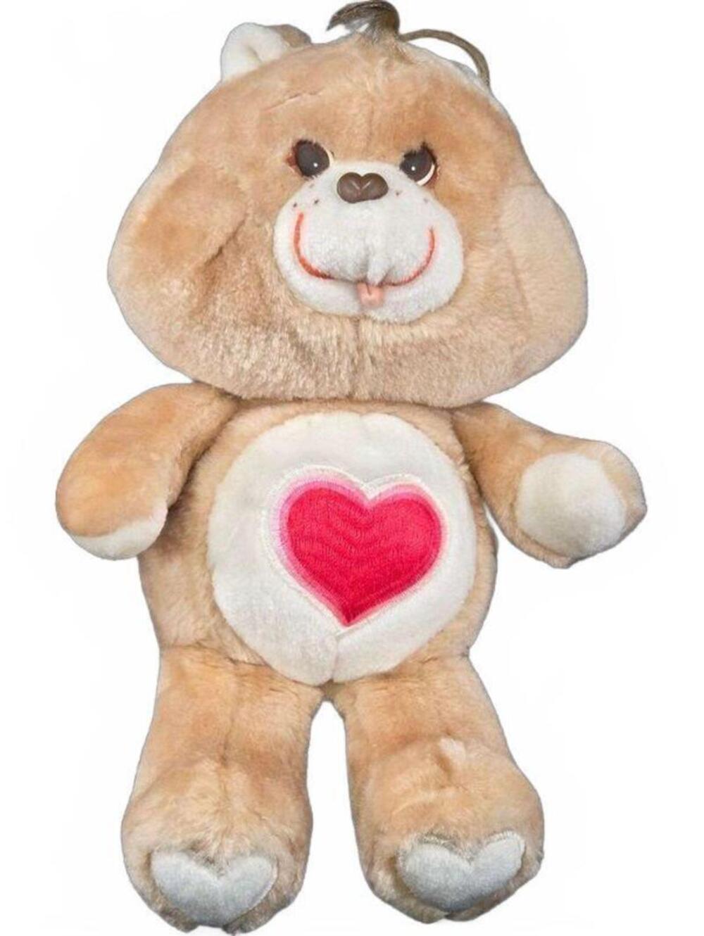 1983 Vintage Original Care Bears 13” Plush Tenderheart Bear